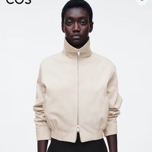 COS Funnel-neck Bomber Jacket